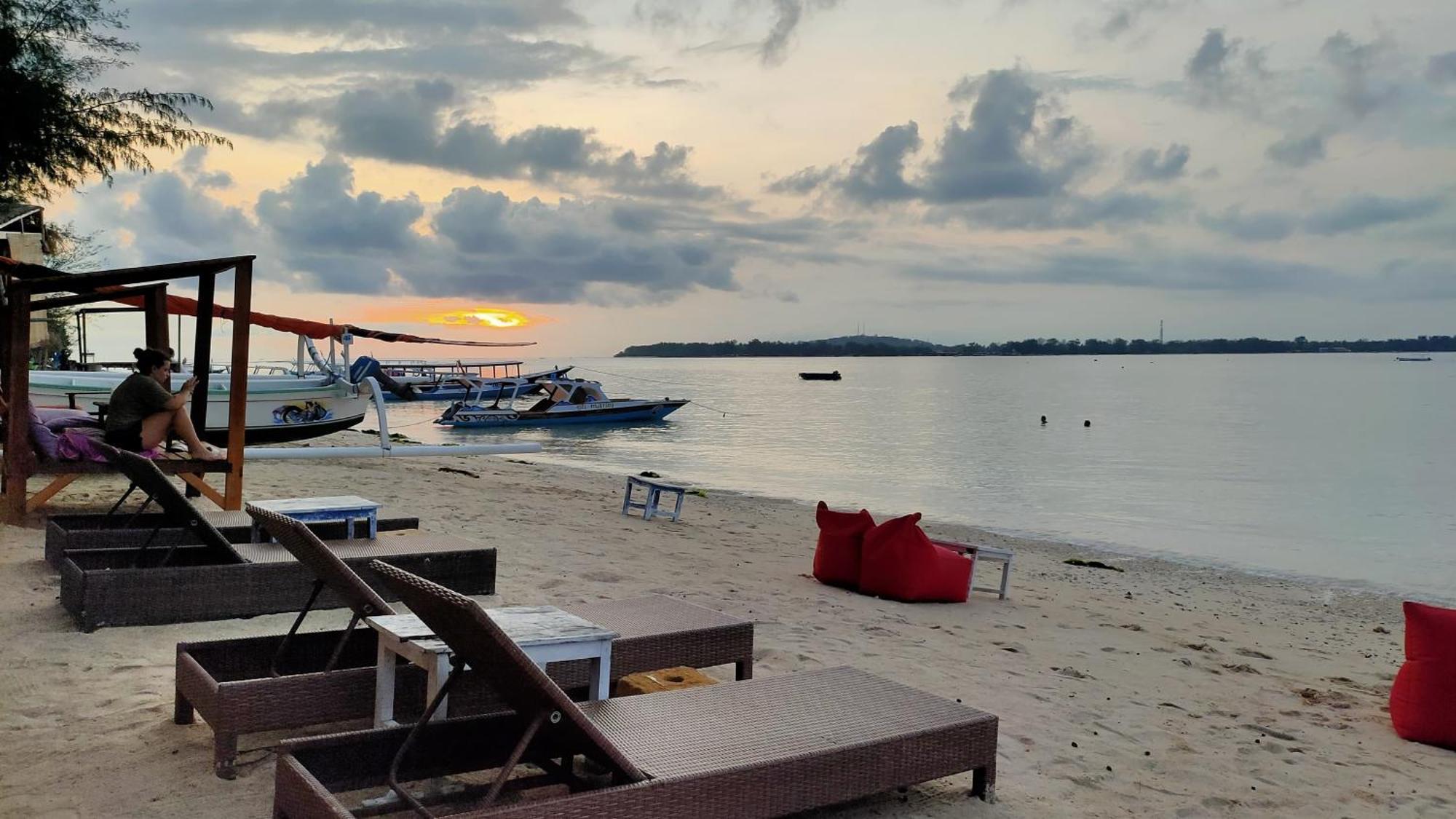 Matahari Bungalow 3 Gili Air Exteriér fotografie